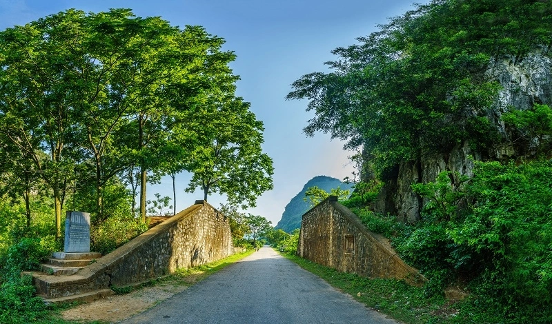 The Chi Lăng pass relic site